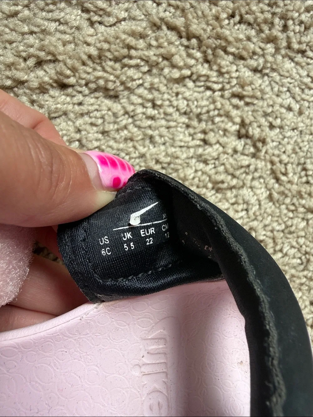 Nike Sunray Protect Toddler Sandals-Pink Foam/Black 6C